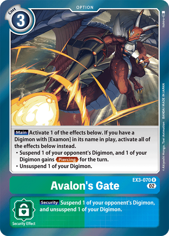 EX03-070 R, Avalon's Gate