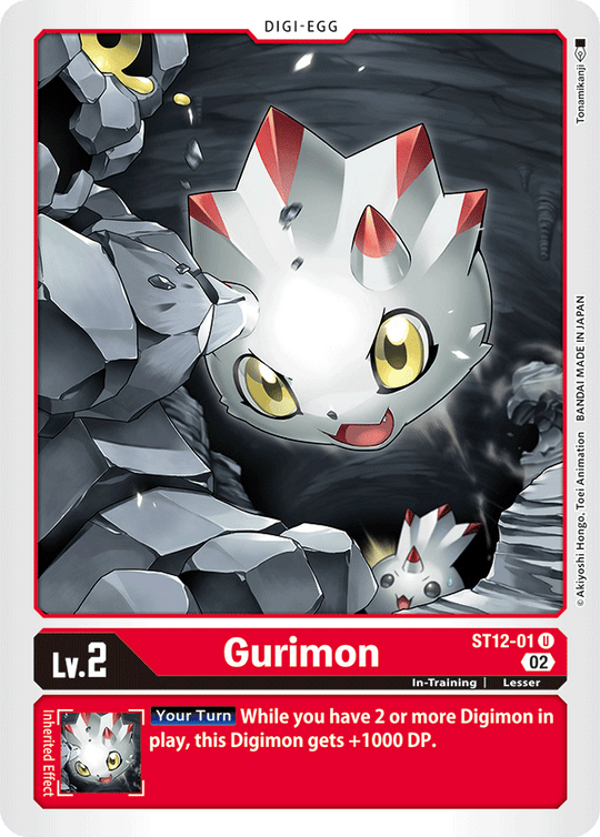 ST12-01 U, Gurimon
