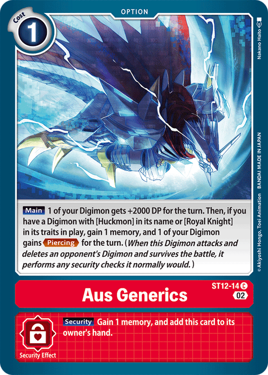 ST12-14 C, Aus Generics