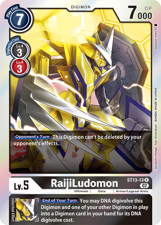 ST13-13 R, RaijiLudomon