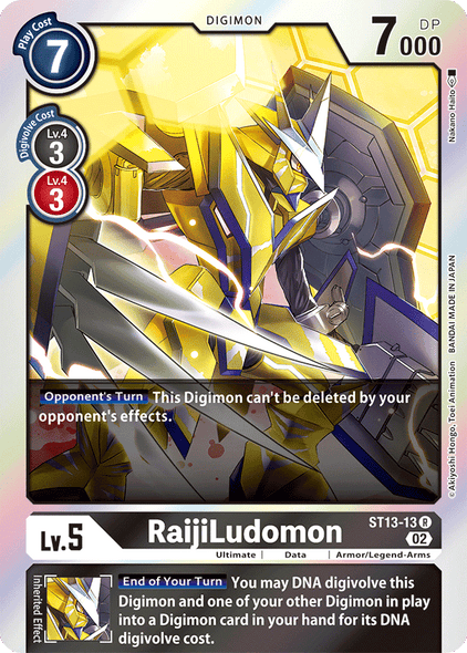 ST13-13 R, RaijiLudomon