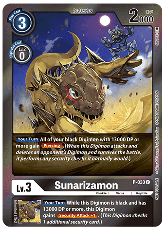 P-033 P, Sunarizamon (Gift Box 2022 version)